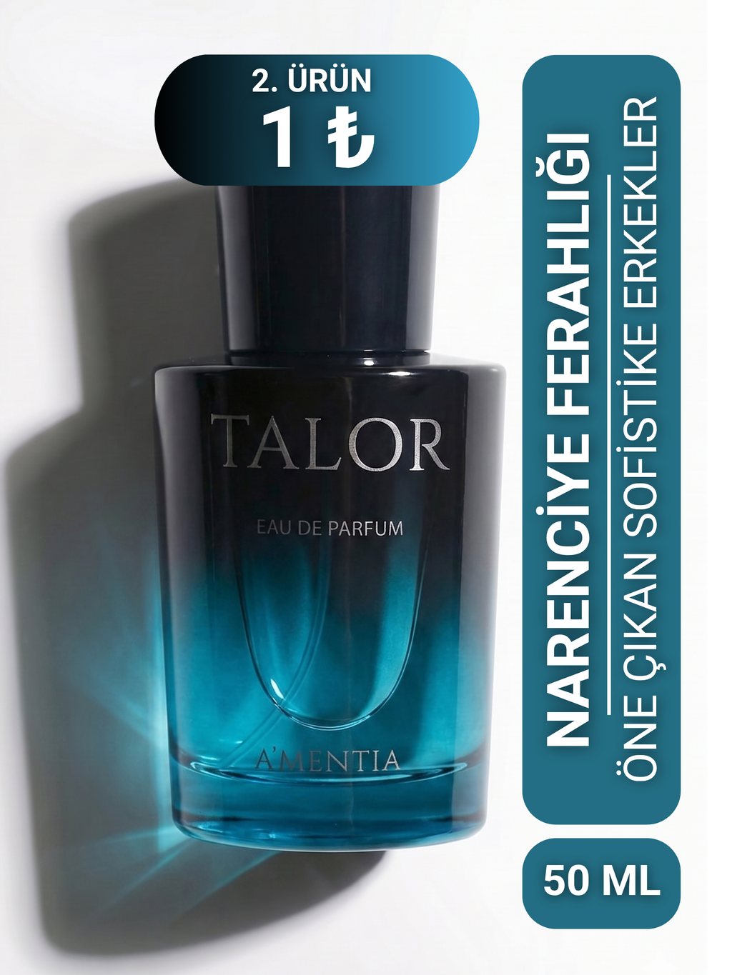 A'mentia Talor EDP 50 ml Erkek Parfüm