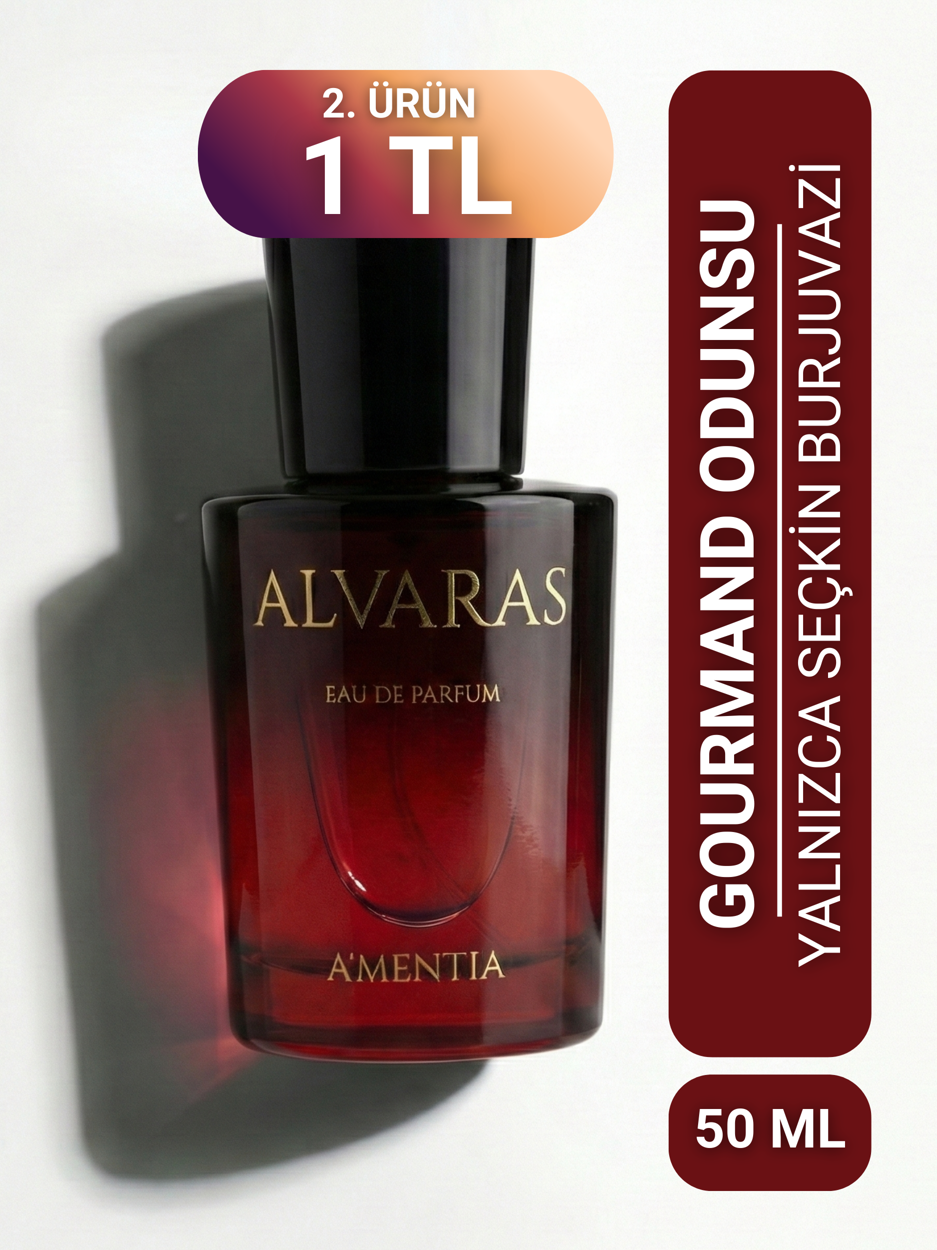 A'mentia Alvaras EDP 50 ml Unisex Parfüm