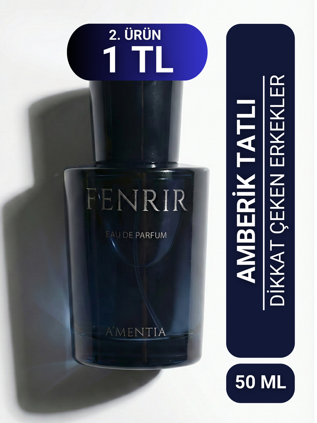 A'mentia Fenrir EDP 50 ml Erkek Parfüm
